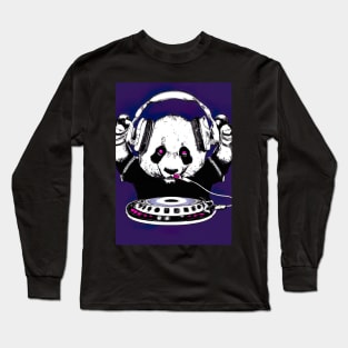 DJ Panda Music Long Sleeve T-Shirt